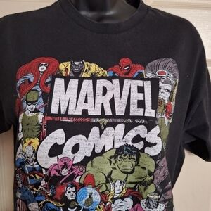 Marvel two graphic  T-shirts size medium
